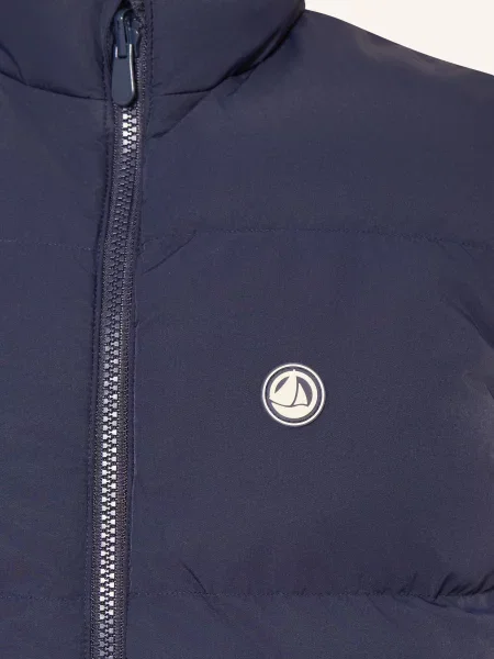 Petit Bateau Kamizelka Pikowana Dwustronna blau granatowa