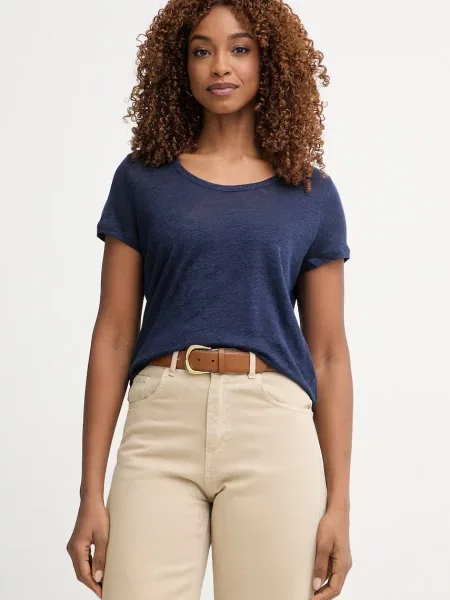 United Colors of Benetton T-shirt lniany