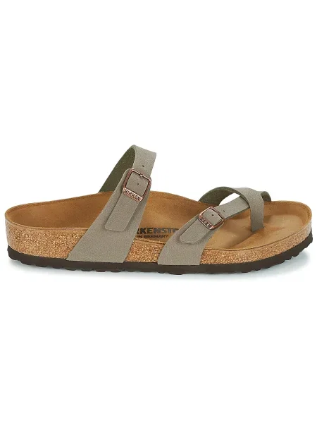 Šľapky Birkenstock sivá