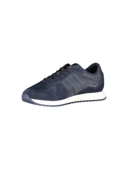 Trampki Tommy Hilfiger skórzane niebieskie