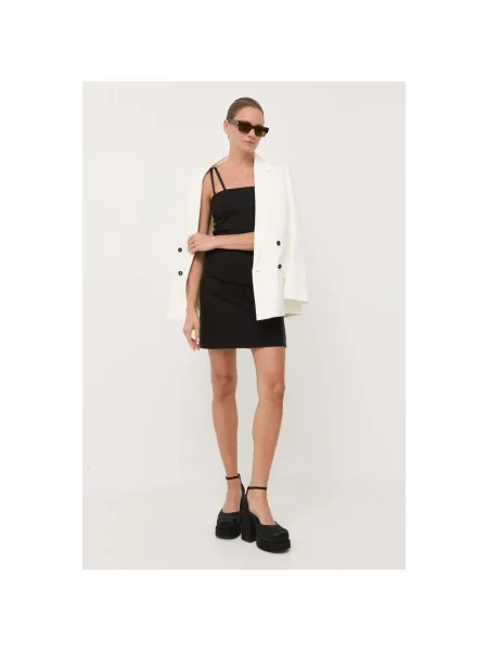 Karl Lagerfeld sukienka mini dopasowana czarny