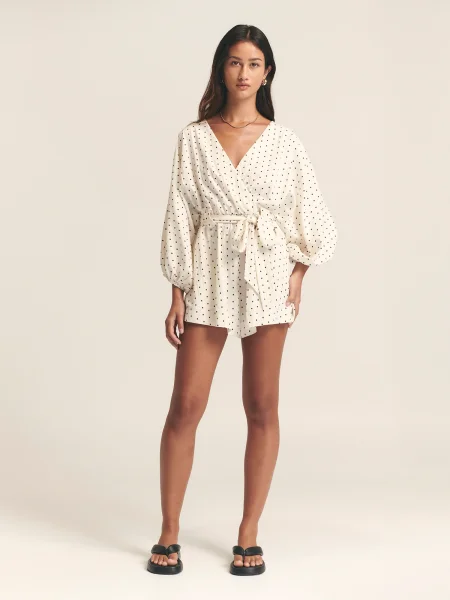 St MRLO Kombinezon Maya kremna črna