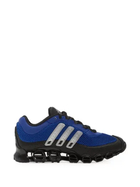 Gulerat fotbal pantaloni scurți Adidas din jerseu albastru