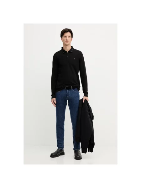 Jeansy Trussardi niebieskie