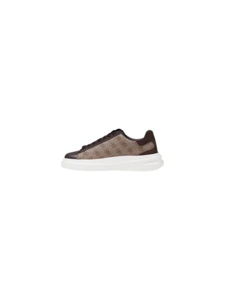 Sneakersy Guess brązowe