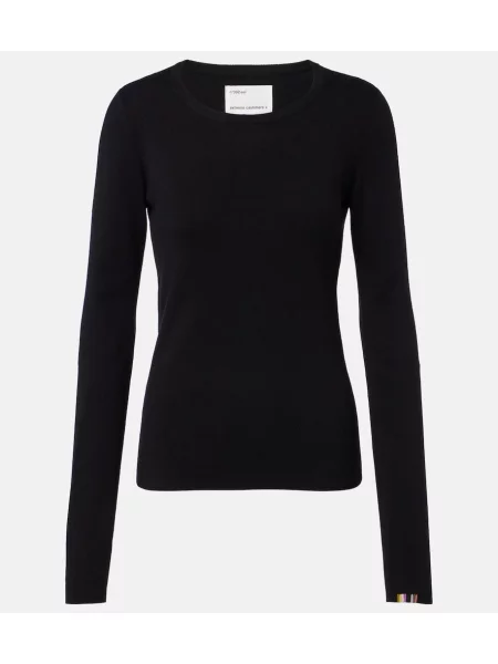 Top Extreme Cashmere din cașmir negru