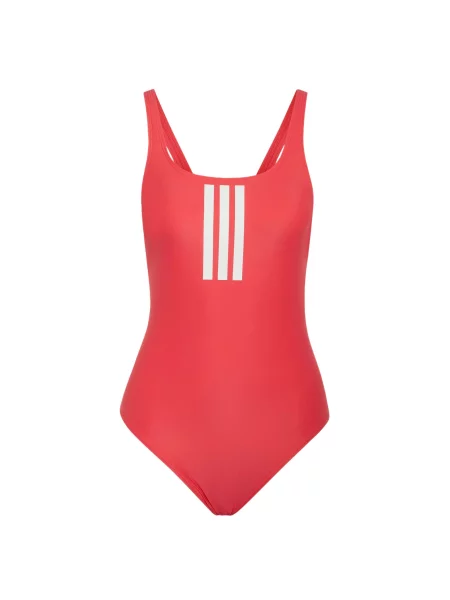 ADIDAS PERFORMANCE Sportovní plavky červená bílá
