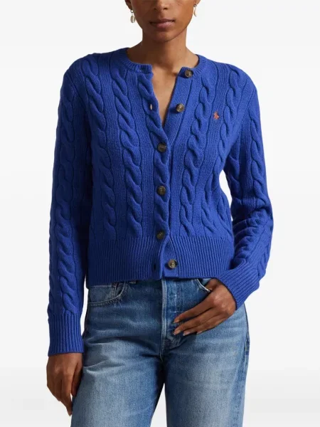Căciulă Polo Ralph Lauren cu broderie cu dungi cowboy roșu