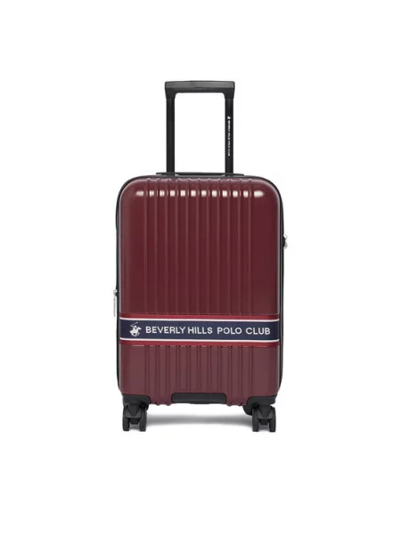 Чемодан Beverly Hills Polo Club бордовый