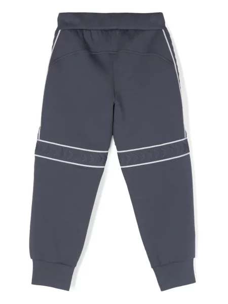 Spodnie dziecięce Emporio Armani niebieskie