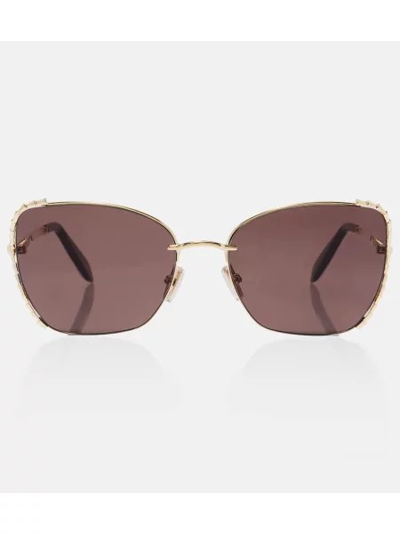 Ochelari de soare Bvlgari auriu