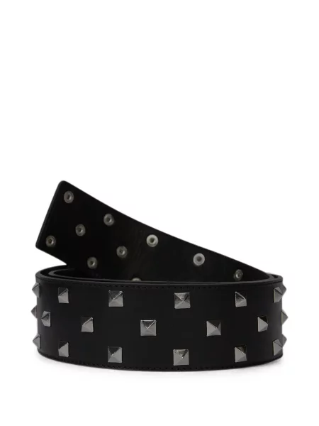 Cu centură curea Karl Lagerfeld Jeans din piele negru