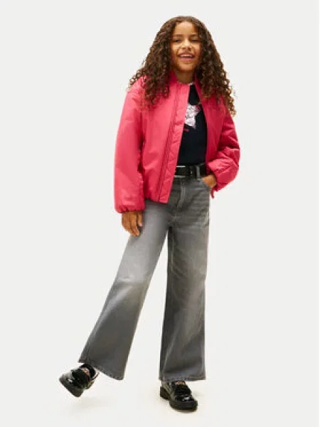 Tommy Hilfiger Džinsai Mabel Wide Leg pilka