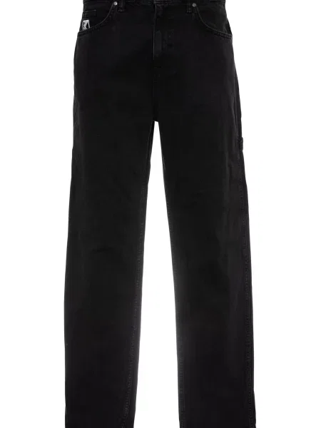 Karl Kani Pantaloni eleganți negru alb