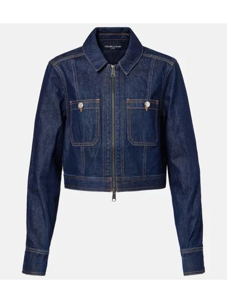 Geacă de blugi Veronica Beard albastru