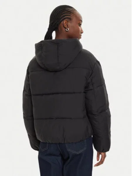 Calvin Klein Jeans Vatovaná bunda čierna