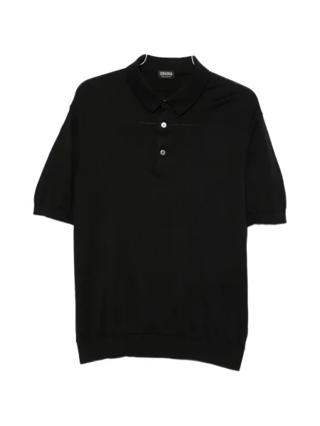 Scurt tricou polo Zegna negru