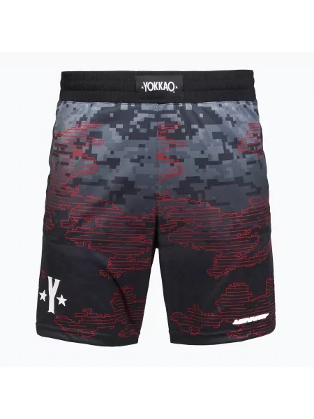 Spodenki treningowe YOKKAO New Camo Workout szare
