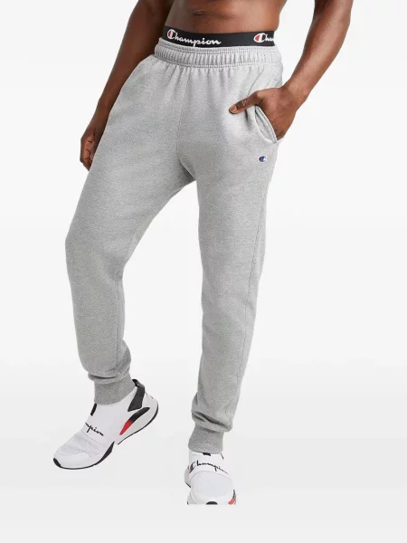 Pantaloni Champion alergare gri