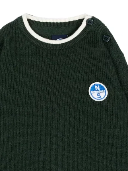 Sweter dziecięcy North Sails zielony