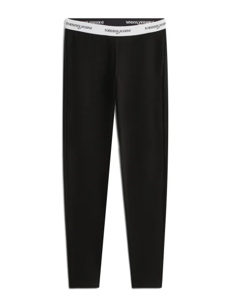 Tommy Jeans Leggings negru alb
