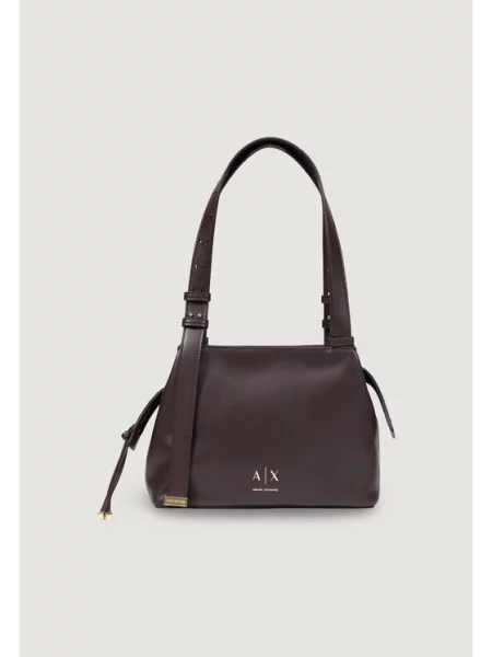 Armani Exchange Torebka ciemny brązowy