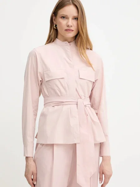 Яке тип риза от Weekend Max Mara преходен модел розово