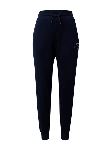 TOMMY HILFIGER Pantaloni bleumarin / roșu alb