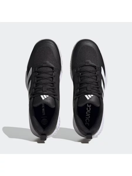 Adidas Fitness Boty Court Team Bounce černá bílá