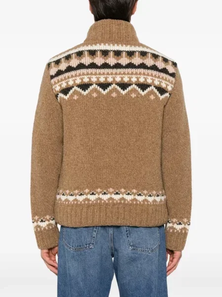 Geacă Moncler maro