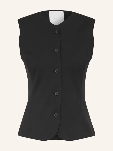 Calvin Klein Sako Bez Rukávů černá