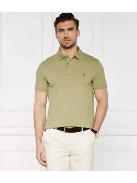 Tommy Hilfiger Tenisz póló Palm Under Collar | stretch