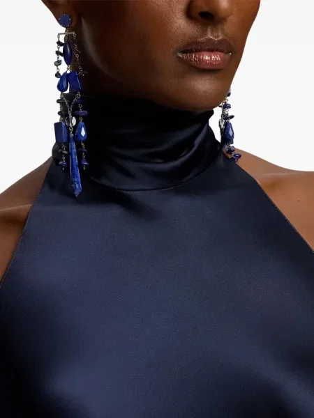 Топ Ralph Lauren Collection оглавник синьо
