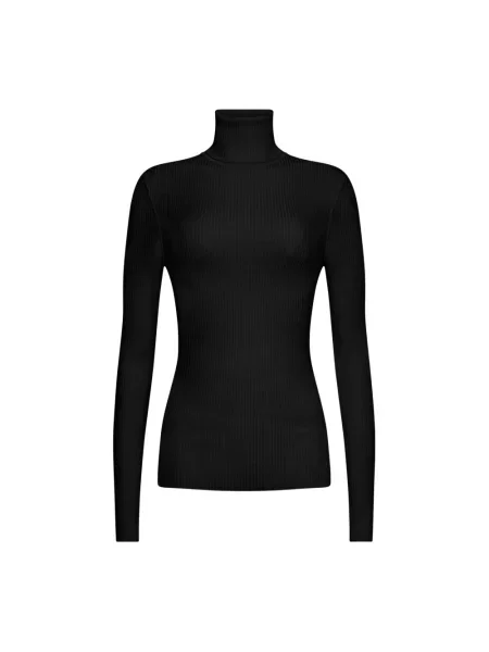 Sweter Wolford wełniany czarny