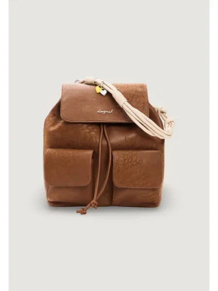 Ruksak Desigual smeđa