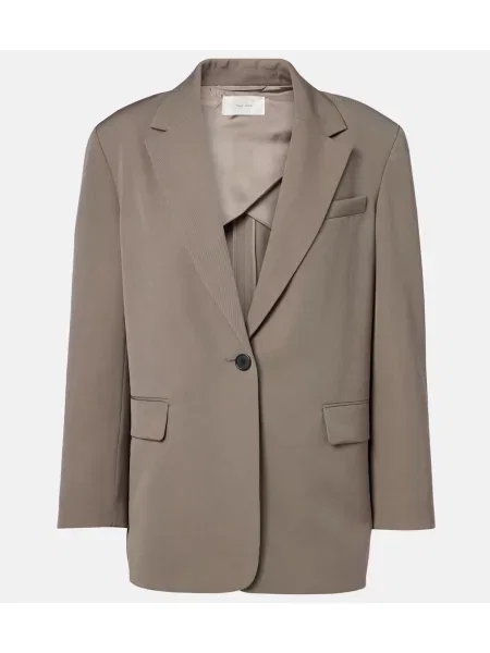 Sacou The Row de lână bej