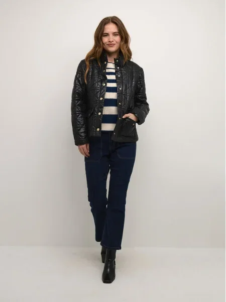 Cream Geacă bomber Crhanva negru