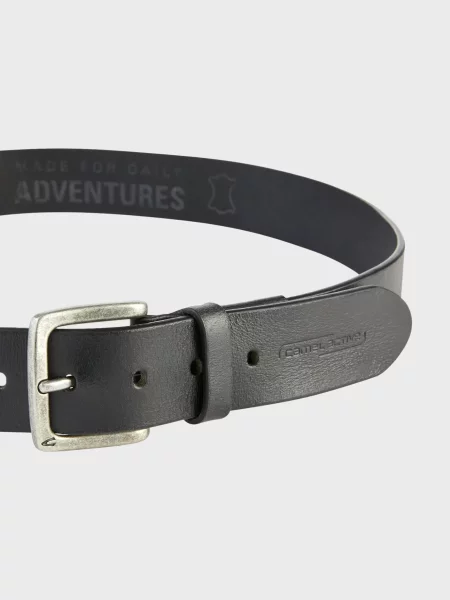 Кожаный ремень Camel Active черный
