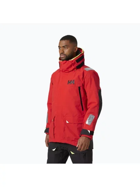 Jachtařská bunda Helly Hansen Skagen Offshore alert red červená
