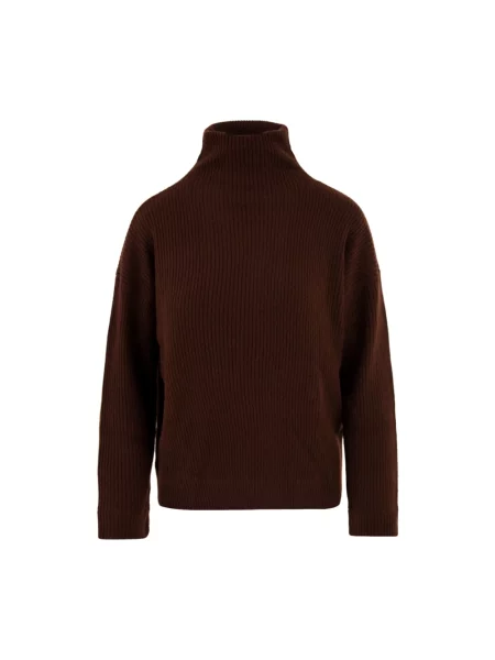 Sweter Notshy brązowy