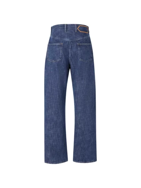 Pantaloni Jacquemus albastru
