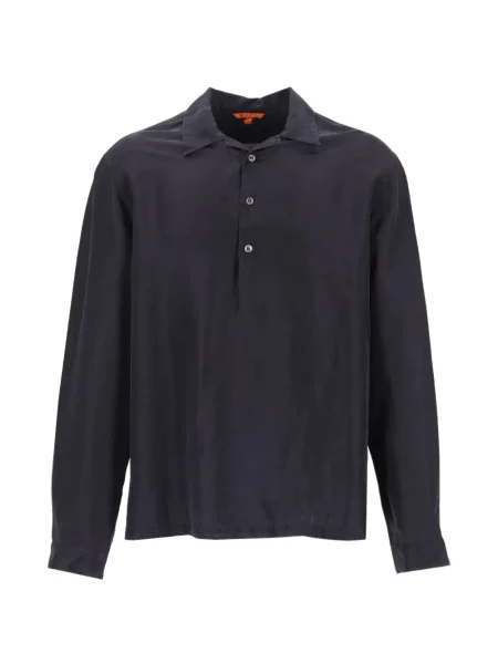 Tricou polo Barena cu strasuri albastru