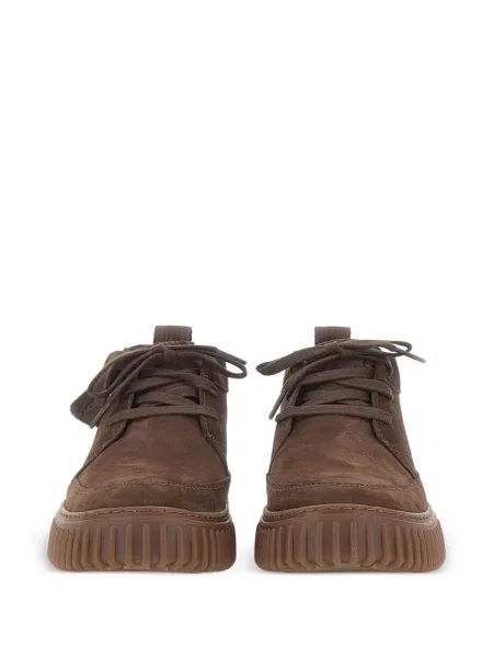 Členkové čižmy Clarks hnedá
