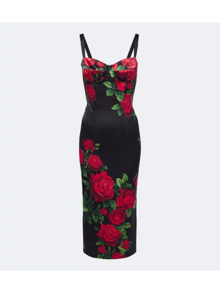 Rochie Dolce&gabbana de mătase cu model floral