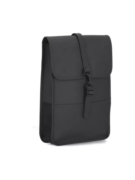 Rains Backpack Black Unisex Plecaki i torby Rains Size: One size czarny