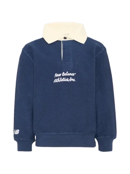 Koszulka polo dziecięca New Balance niebieska