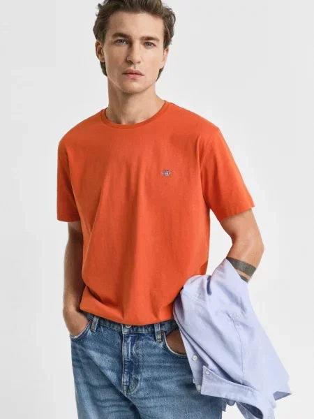 Футболка Gant помаранчева