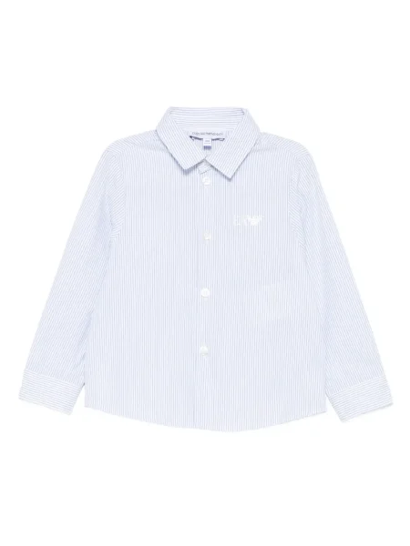 Koszula dziecięca Emporio Armani niebieska