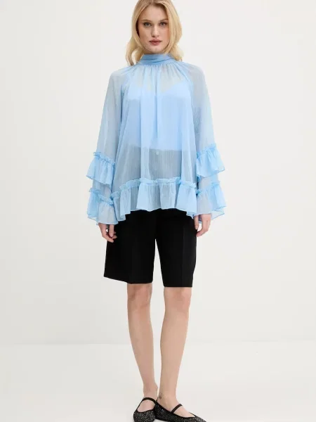 Блузка Never Fully Dressed однотонна