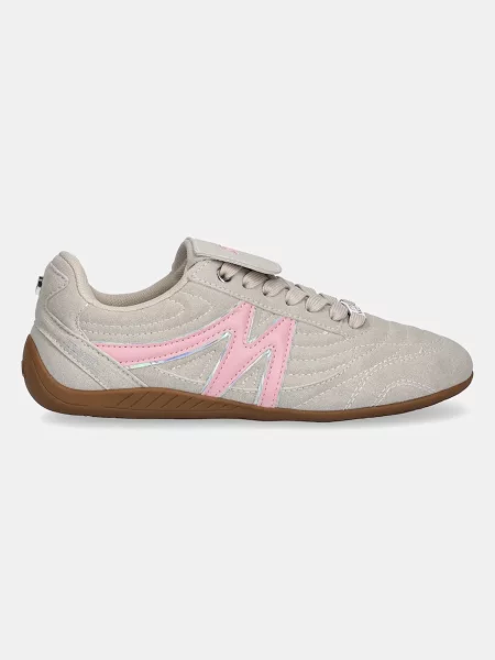 Steve Madden sneakersy Freekick-E szary beżowe